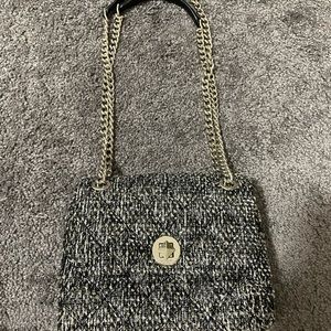 ♠️ natalia tweed small flap crossbody